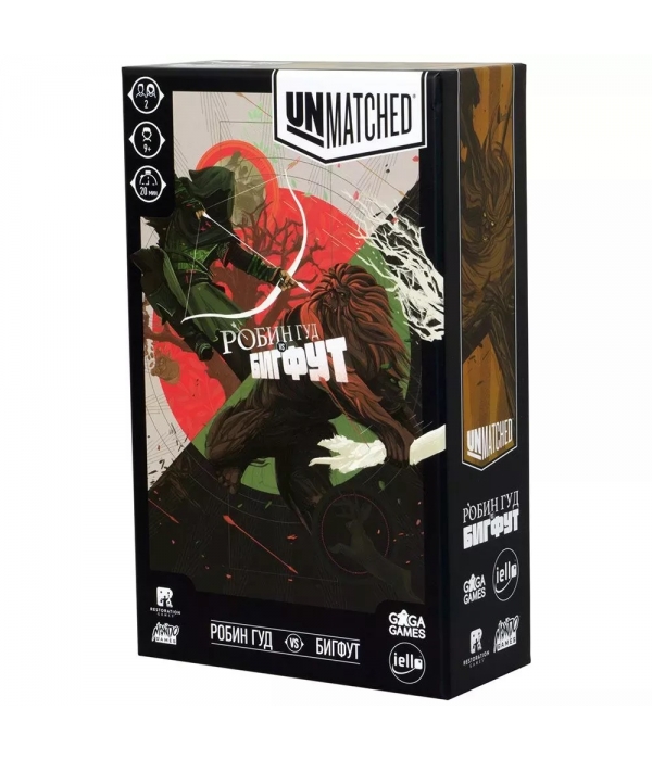 Unmatched. Бигфут против Робин Гуда Unmatched. Бигфут против Робин Гуда